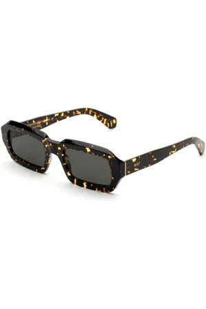 Retrosuperfuture Accessoires, unisex, Zwart, ONE Size, Havana Maculata Zonnebril