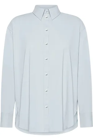 RRD Blouses & Shirts, Dames, Blauw, 2Xs, Glassissimo boyfriend overhemd
