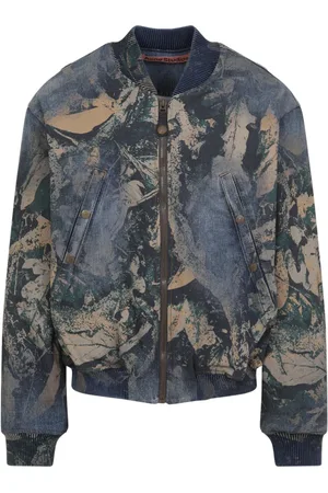 Acne Studios Jassen, Heren, Veelkleurig, XL, Denim, Bomberjack