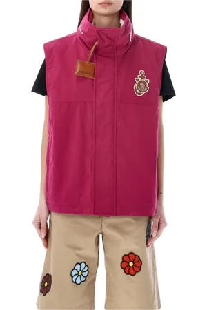 Moncler Sport, Dames, Roze, S, Katoen, Tryfan Down Gilet