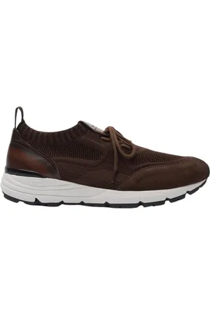 Scarosso Schoenen, Heren, Bruin, 44 EU, Leer, Robbie Sneakers