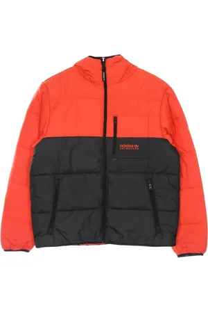 adidas Jassen, Heren, Veelkleurig, XL, Polyester, Omkeerbare Puffer Jacket