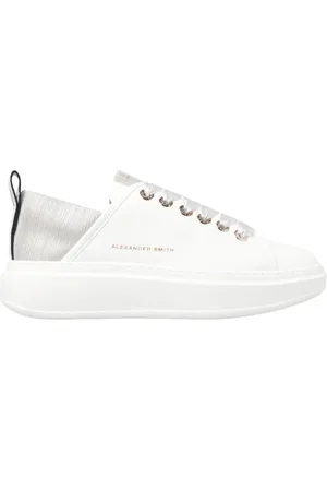 Alexander Smith Schoenen, Dames, Wit, 37 EU, Wembley Woman Silver