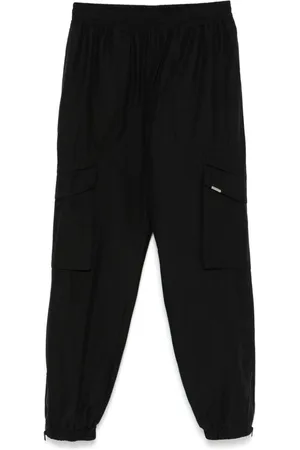 Represent Broeken, Heren, Zwart, L, Katoen, Cargo Pocket Katoenmix Broek