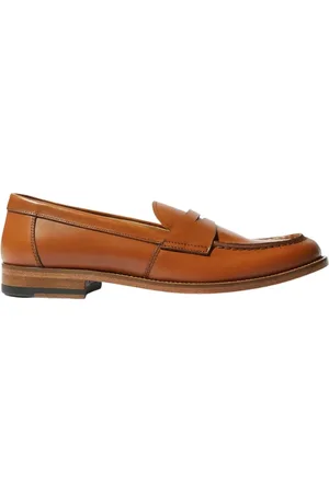 Scarosso Schoenen, Dames, Bruin, 36 EU, Leer, Harper Loafers