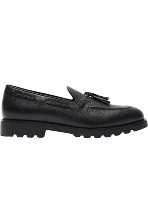 Scarosso Schoenen, Heren, Zwart, 42 EU, Leer, Raffaello Loafers