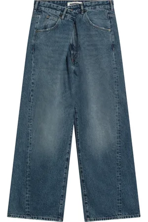 DARKPARK Jeans, Heren, Blauw, W29, Denim, Wijde Jeans