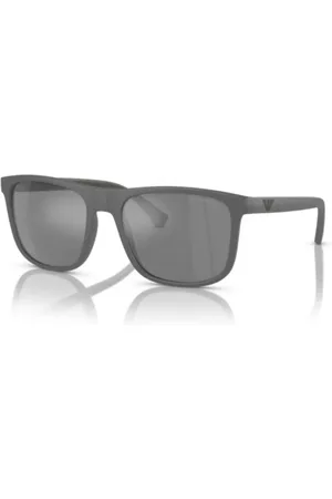 Emporio Armani Accessoires, unisex, Grijs, ONE Size, Stijlvolle zonnebrillencollectie