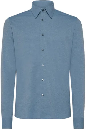 RRD Overhemden, Heren, Blauw, L, Oxford Jacquard Shirt A23