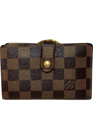 LOUIS VUITTON Pre-owned, Dames, Bruin, ONE Size, Pre-owned Canvas wallets