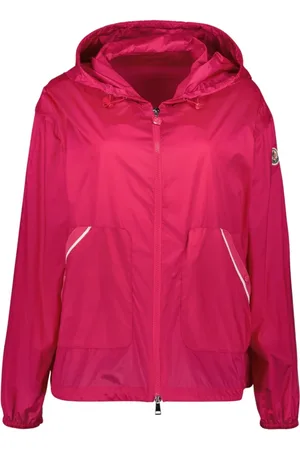 Moncler Sweatshirts & Hoodies, Dames, Roze, L, Filira Kort Jasje