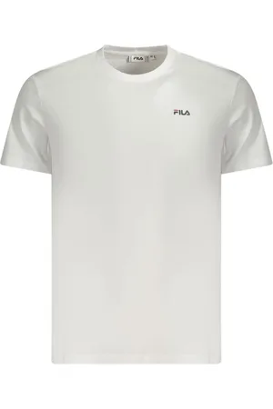 Fila Tops, Heren, Wit, S, Katoen, T-shirt met opvallende print