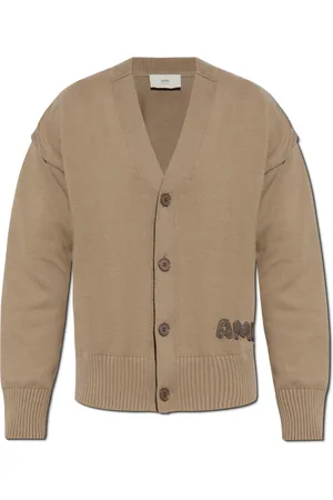 Ami Truien, Heren, , XL, Katoen, Vest met geborduurd logo