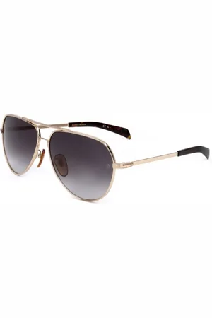 DB EYEWEAR BY DAVID BECKHAM Accessoires, unisex, Geel, ONE Size, Elegante zonnebril DB 7031/S