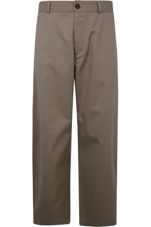 STUDIO NICHOLSON Broeken, Heren, Bruin, L, Taupe Bruine Broek met Zakken