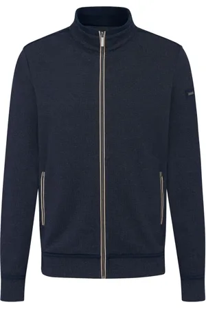 Bugatti Jassen, Heren, Blauw, L, Stijlvolle Blauwe Jassen