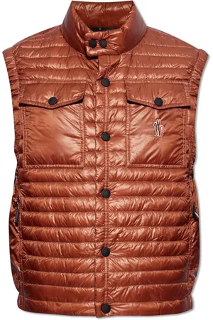 Moncler Jassen, Heren, Bruin, XL, Ollon Down Vest