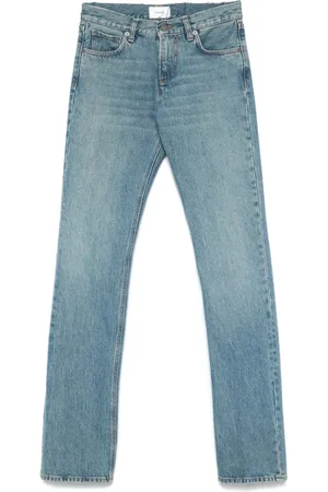 haikure Jeans, Dames, Blauw, W28, Katoen, Blauwe Jeans Carly Stijl