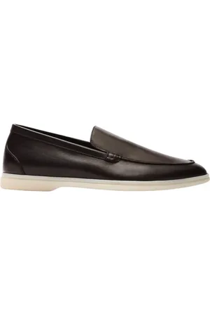 Scarosso Schoenen, Heren, Bruin, 40 1/2 EU, Leer, Ludovico Loafers