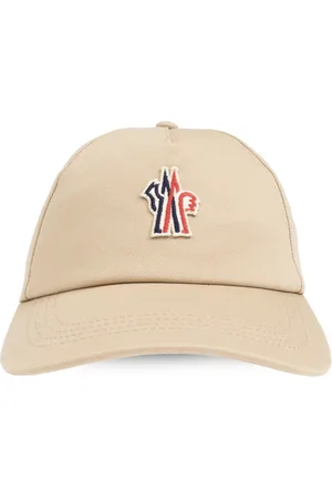 Moncler Accessoires, Dames, , ONE Size, Katoen, Grenoble Logo Cotton Ball Cap