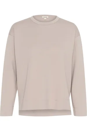 Soaked in Luxury Sweatshirts & Hoodies, Dames, , S, Katoen, Zachte Sweatshirt Slmagana Junia Porpoise