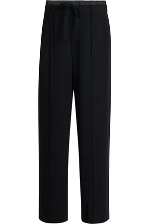 Vince Broeken, Dames, Zwart, M, Dubbele broek met elastische taille