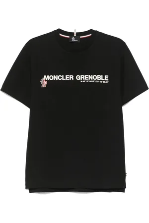 Moncler Tops, Heren, Zwart, S, Katoen, 999 T-Shirt
