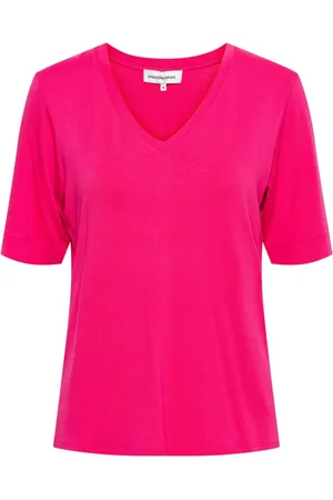 &Co Woman Tops, Dames, Roze, S, Polyester, Veronica Stijlvolle Top
