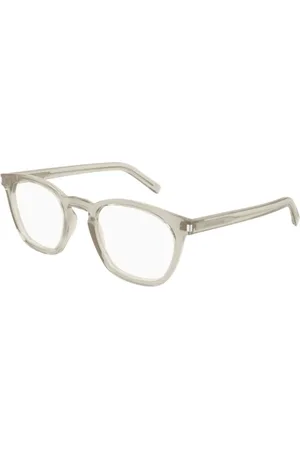 Saint Laurent Accessoires, unisex, Grijs, ONE Size, Stijlvolle OPT Zonnebril