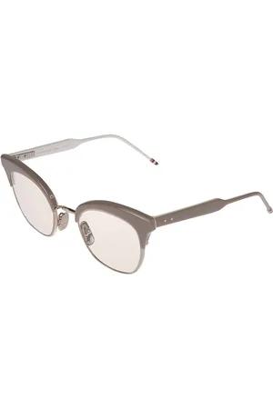 Thom Browne Accessoires, unisex, Zwart, ONE Size, Stijlvolle zonnebril voor modefanaten