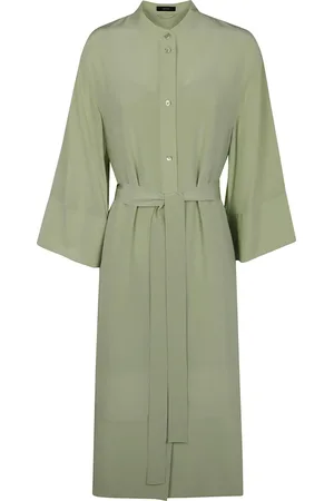 Joseph Kleedjes, Dames, Groen, S, Zijden Crepe Darius Jurk