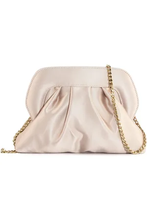 ROBERTO FESTA Tassen, Dames, Roze, ONE Size, Satijn, Ophelia Clutch