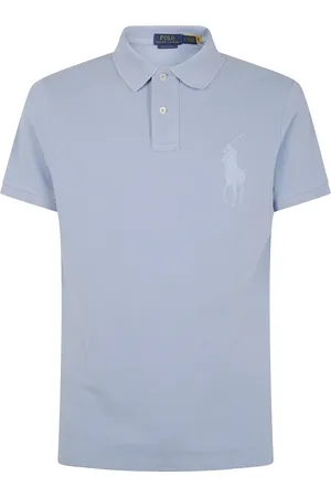 Ralph Lauren Tops, Heren, Blauw, S, Polo Shirt Korte Mouw