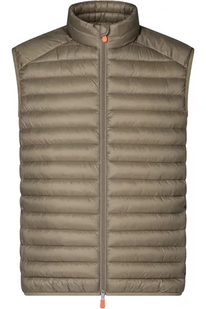 save the duck Jassen, Heren, Grijs, M, Polyester, Adam Vest