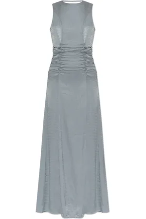 Gestuz Kleedjes, Dames, Blauw, M, Jurk Bianca Maxi