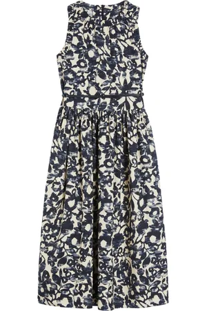 Max Mara Kleedjes, Dames, Veelkleurig, 2Xs, Blauwe Marlena Elegante Jurk