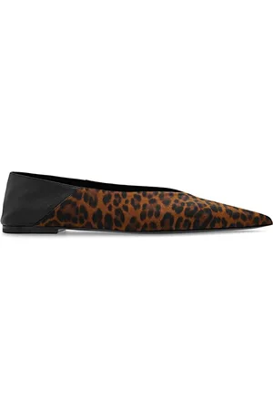 Saint Laurent Schoenen, Dames, Bruin, 37 EU, Elegante Balletflats voor vrouwen