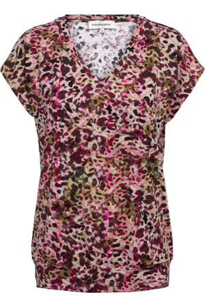 &Co Woman Blouses & Shirts, Dames, Veelkleurig, M, Top Lucia Animal