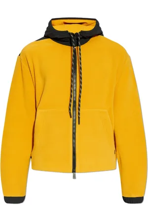 Moncler Sweatshirts & Hoodies, Heren, Geel, S, Apres Ski Sweatshirt