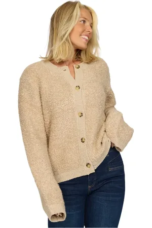2-Biz Truien, Dames, , S, Wol, Warm Teddy Cardigan