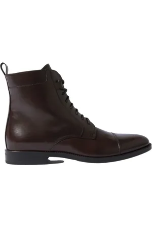Scarosso Schoenen, Heren, Bruin, 43 1/2 EU, Leer, Dante Veterlaars