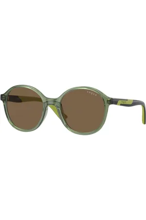 vogue Accessoires, unisex, Groen, ONE Size, 2018 Stijlvolle Zonnebrillencollectie
