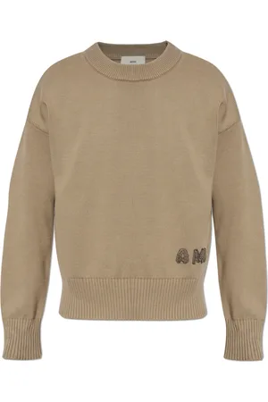 Ami Truien, Heren, , M, Katoen, Trui met geborduurd logo