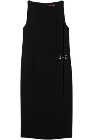Gucci Kleedjes, Dames, Zwart, XS, Elegante Jurk voor Vrouwen