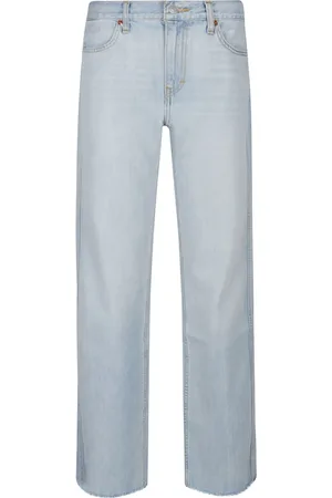 RE/DONE Jeans, Dames, Blauw, W25, Californische High-Waist Jeans