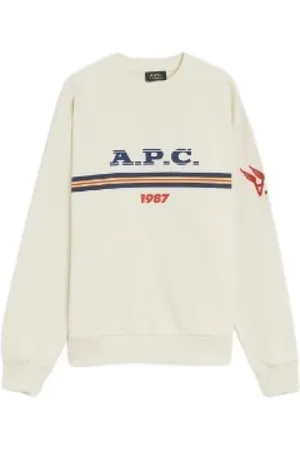 A.P.C. Sweatshirts & Hoodies, Dames, , L, Katoen, Adam Sweatshirt