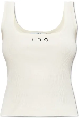 IRO Tops, Dames, Wit, L, Katoen, Top Sorena