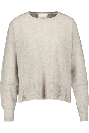 ABSOLUT CASHMERE Truien, Dames, Grijs, L, Fernanda Lichtgrijze Trui