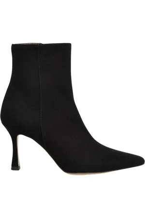ROBERTO FESTA Schoenen, Dames, Zwart, 36 EU, Suède, Zwarte suède enkellaarsjes