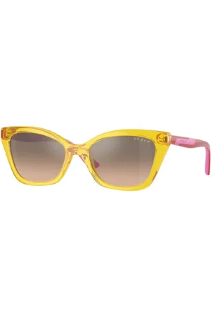 vogue Accessoires, unisex, Geel, ONE Size, Elegante zonnebril voor jouw stijl